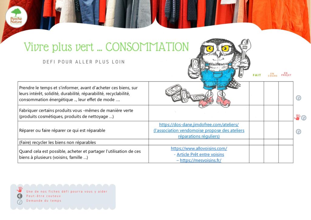 thumbnail of Agir pour l’environnement Consommation