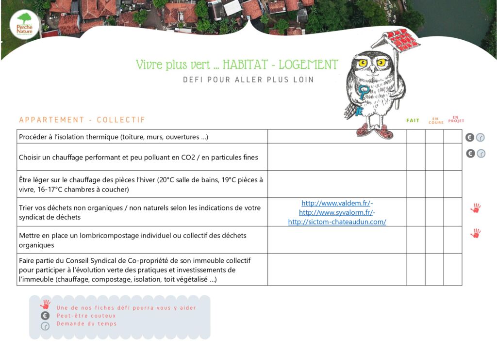 thumbnail of Agir pour l’environnement Habitat – appartement