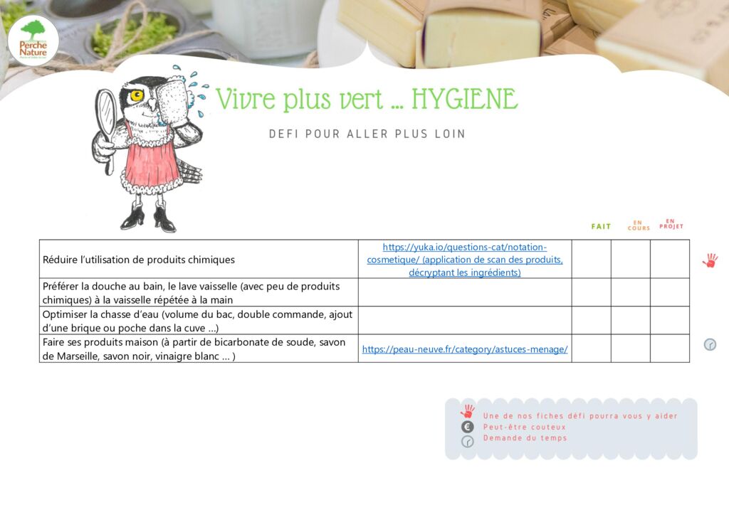 thumbnail of Agir pour l’environnement Hygiène