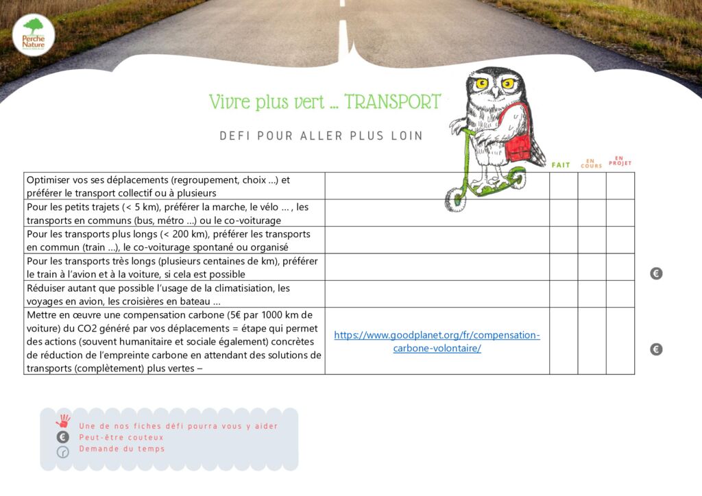 thumbnail of Agir pour l’environnement Transport